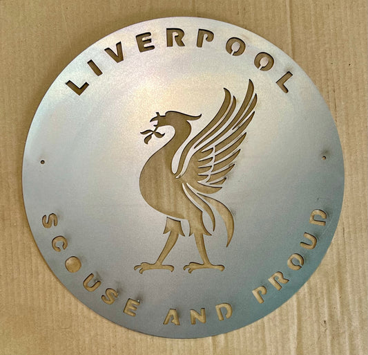 Laser Cut Wall Art - 40cm - Liverpool - Liver Bird - 3 Designs To Choose From